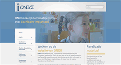 Desktop Screenshot of onici.be